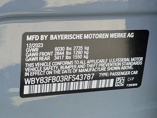 2024 BMW i4 xDrive40 xDrive40 Gran Coupe